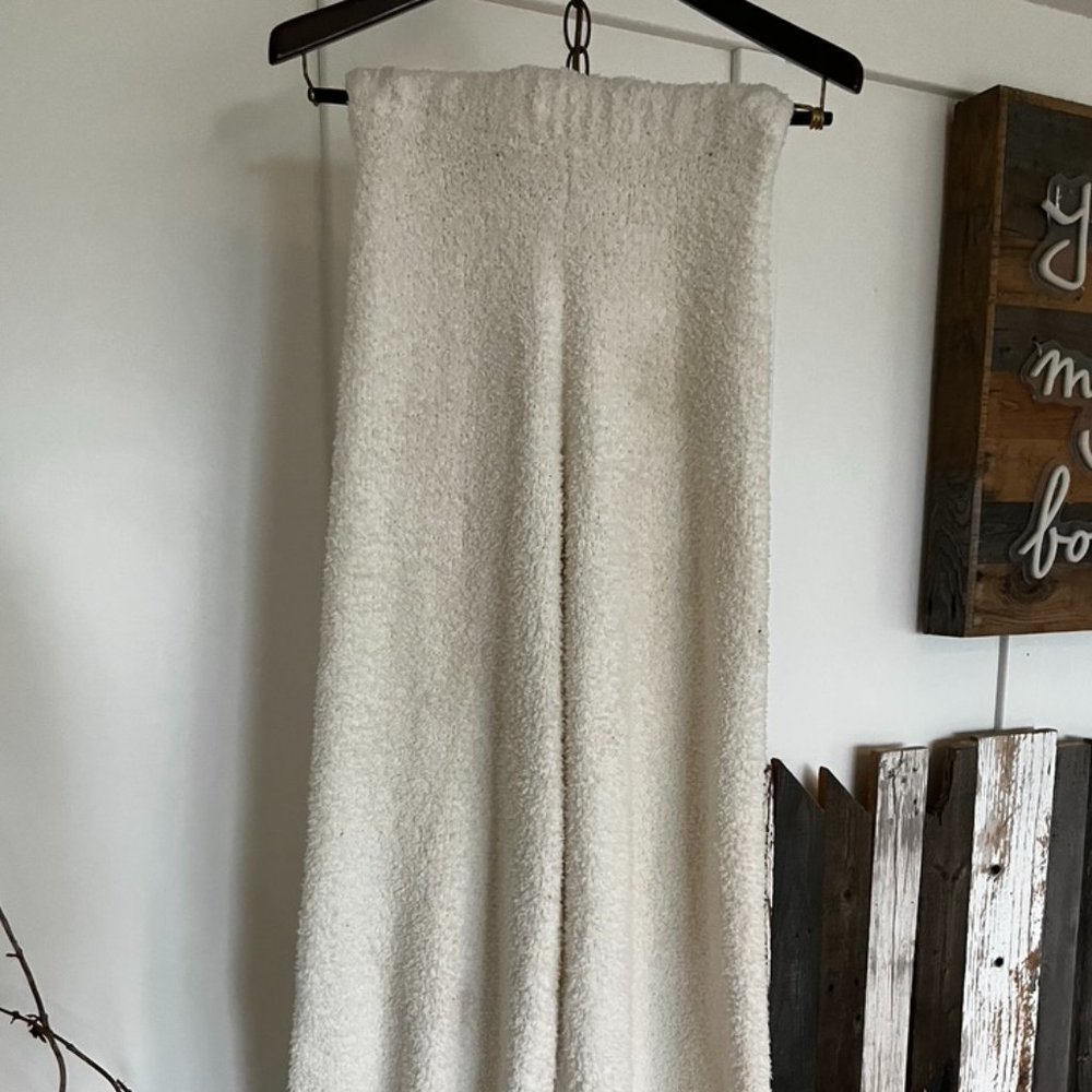 SKIMS Cozy Knit Pants Cream